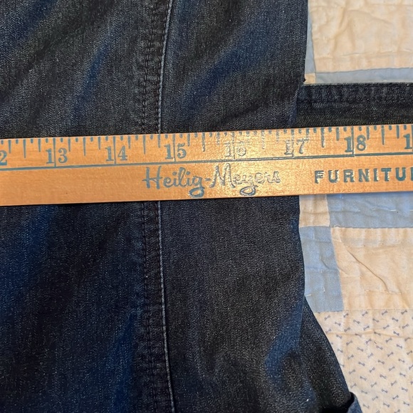 Talbots Denim Trench Coat - Picture 8 of 16